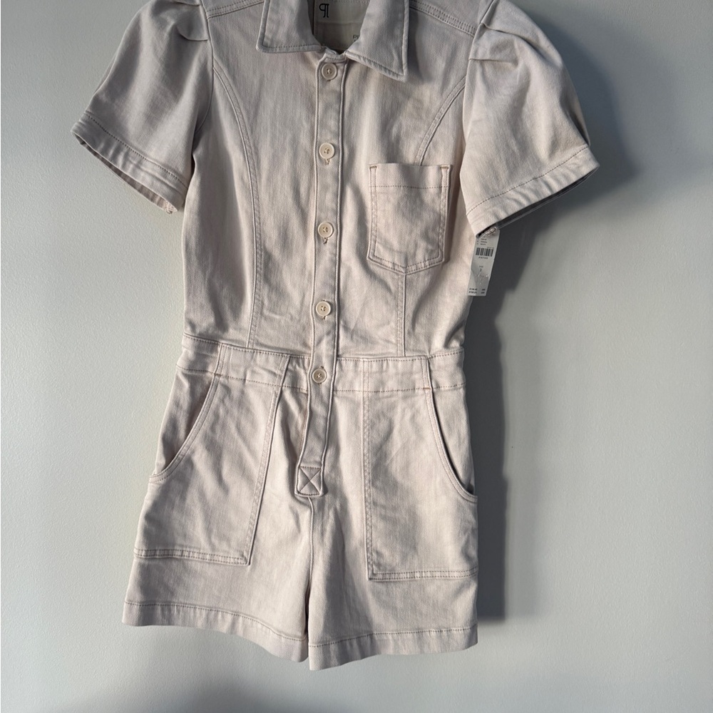 NWT The Kit Utility Romper by Pilcro Size 2 - Picture 5 of 8